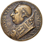 PAPALI - Paolo II (1464-1471) Medaglia Ø 38 ... 