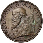 PAPALI - Paolo III (1534-1549) Medaglia ... 