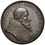 PAPALI - Paolo III (1534-1549) Medaglia A. ... 