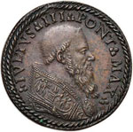 PAPALI - Giulio III (1550-1555) Medaglia ... 