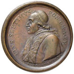 PAPALI - Pio VII (1800-1823) Medaglia A. XV ... 