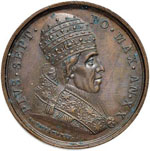 PAPALI - Pio VII (1800-1823) Medaglia A. XX ... 