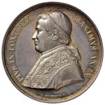 PAPALI - Pio IX (1846-1866) Medaglia A. IX - ... 