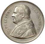 PAPALI - Pio IX (1846-1866) Medaglia A. XV - ... 
