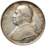 PAPALI - Pio IX (1846-1866) Medaglia A. XVI ... 