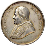 PAPALI - Pio IX (1846-1866) Medaglia A. XX - ... 