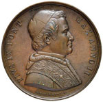 PAPALI - Pio IX (1846-1866) Medaglia A. II - ... 