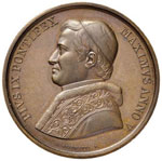 PAPALI - Pio IX (1846-1866) Medaglia A. V - ... 