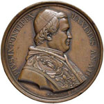PAPALI - Pio IX (1846-1866) Medaglia A. XII ... 