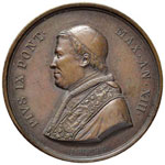 PAPALI - Pio IX (1846-1866) Medaglia A. XIII ... 
