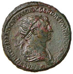 Traiano (98-117) Dupondio - C. 353; RIC 674 ... 