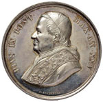 PAPALI - Pio IX (1866-1878) Medaglia A. XXV ... 