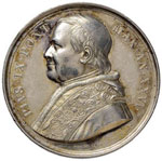 PAPALI - Pio IX (1866-1878) Medaglia A. XXVI ... 