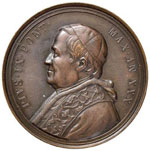 PAPALI - Pio IX (1866-1878) Medaglia A. XXX ... 