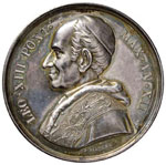 PAPALI - Leone XIII (1878-1903) Medaglia A. ... 