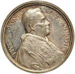 PAPALI - Pio X (1903-1914) Medaglia A. II - ... 