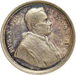 PAPALI - Pio X (1903-1914) Medaglia A. IV - ... 