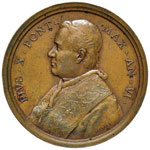 PAPALI - Pio X (1903-1914) Medaglia A. VI - ... 