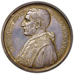 PAPALI - Benedetto XV (1914-1922) Medaglia ... 