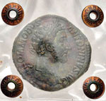 Commodo (177-192) Sesterzio - C. 331 AE ... 