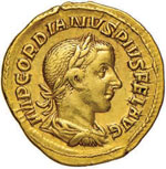 Gordiano III (238-244) Aureo - C. 401 (80 ... 