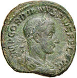 Gordiano III (238-244) Sesterzio - C. 143; ... 