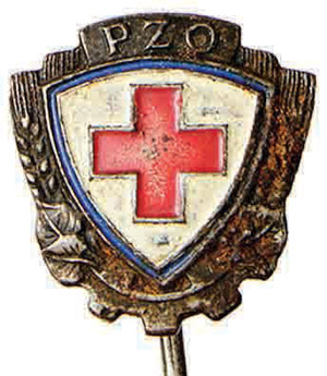 VARIE - Croce Rossa Spilla  AG ?, sigla PZO