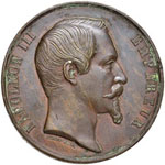 FRANCIA - Napoleone III (1852-1870) Medaglia ... 