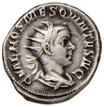 Ostiliano (251) Antoniniano - C. 15; RIC 77b ... 
