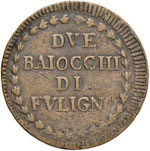 FOLIGNO - Pio VI (1775-1799) 2 ... 