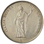 MILANO - Governo Provvisorio (1848) 5 Lire ... 