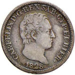 Carlo Felice (1821-1831) 50 Centesimi 1828 T ... 