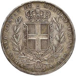 Carlo Alberto (1831-1849) 5 Lire ... 