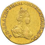 RUSSIA - Caterina II (1762-1796) Rublo 1779 ... 