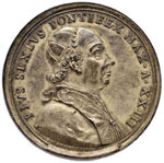 PAPALI - Pio VI (1775-1799) Medaglia 1797 A. ... 