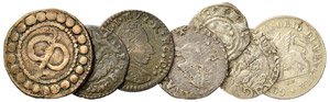 Zecche Italiane  Lotto di 7 monete