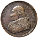PAPALI - Pio VIII (1829-1830) Medaglia A. II ... 
