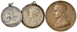 Medaglie  Lotto di tre medaglie