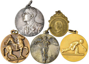 Medaglie FASCISTE - Lotto di 5 medaglie
