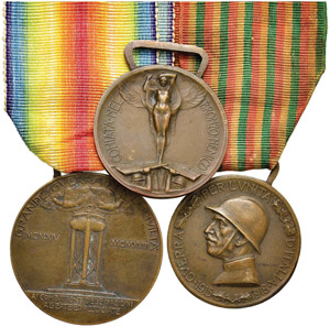 Medaglie Lotto di tre medaglie 1915-1918 - ... 