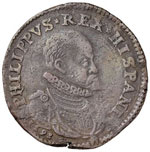 MILANO - Filippo II (1554-1598) Scudo 1598 - ... 