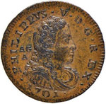 NAPOLI - Filippo V di Borbone (1700-1707) ... 