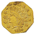 U.S.A. - Mezzo dollaro - 1880 - California - ... 