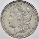 U.S.A. - Dollaro - 1884 S - Morgan - AG Kr. ... 