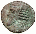 RE PARTHI - Tiridate I (26 a.C.) - AE 26 - ... 