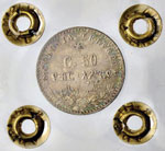 Eritrea - 50 Centesimi - 1890 - AG ... 