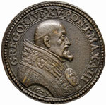 PAPALI - Gregorio XV (1621-1623) - Medaglia ... 