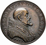PAPALI - Gregorio XV (1621-1623) - Medaglia ... 