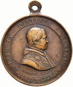 PAPALI - Pio IX (1848: a seguito dei moti ... 