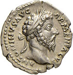 Marco Aurelio (161-180) - Denario - Testa ... 
